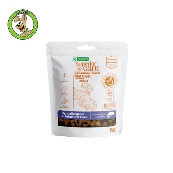 nature-s-protection-hypoalllergenic-intestinal-salmon-red-coat-adult-all-breed-poslastice-za-odrasle-pse-svih-rasa-ridje-boje-dlake-150g